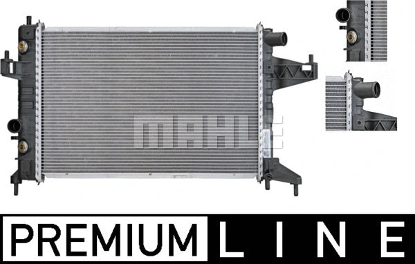 Radiator, engine cooling
