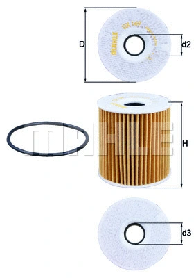 Oil Filter (OX 149D)