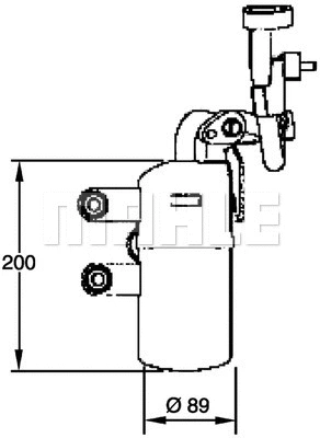 Dryer, air conditioning (AD 281 000P)