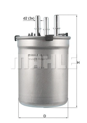Fuel Filter (KL 838)