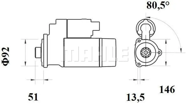 Starter (MS 755)