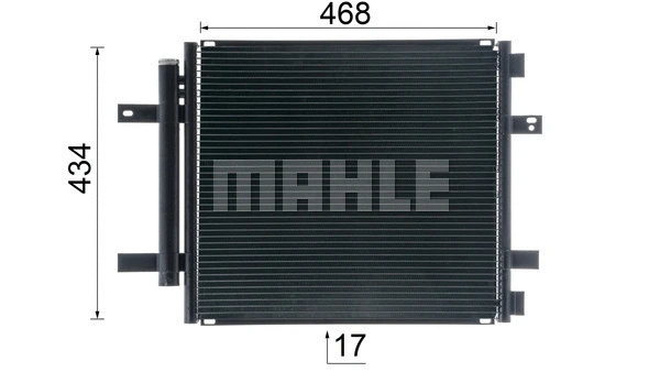 Condenser, air conditioning