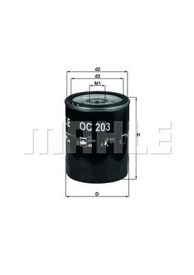 Oil Filter (OC 203)