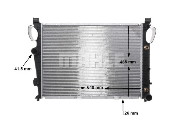 Radiator, engine cooling