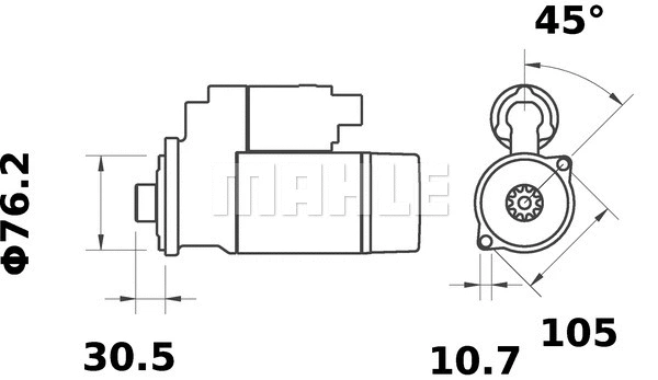 Starter (MS 413)