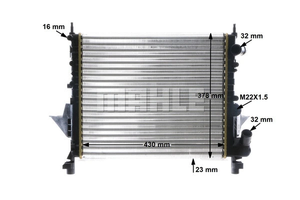 Radiator, engine cooling