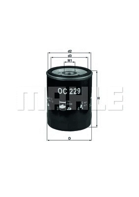 Oil Filter (OC 229)