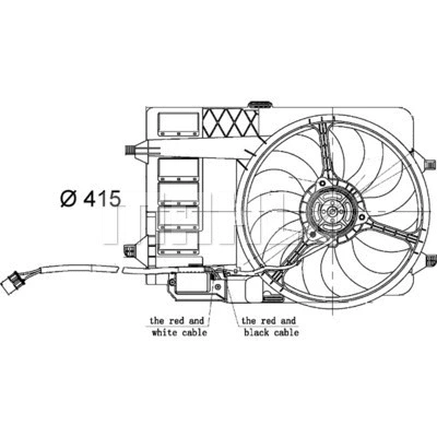 Fan, engine cooling