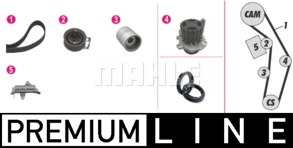 Water Pump & Timing Belt Kit