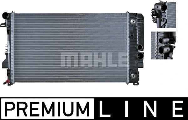 Radiator, engine cooling