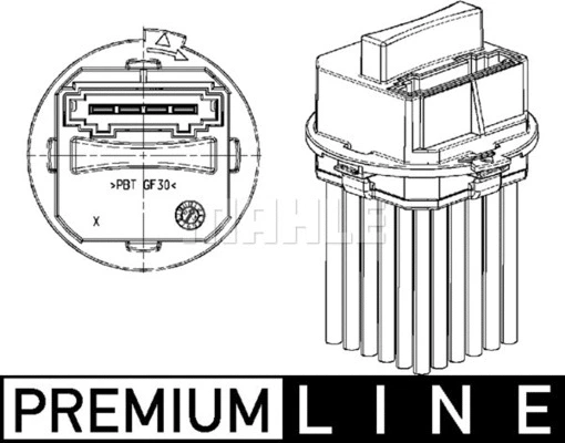 Regulator, interior blower