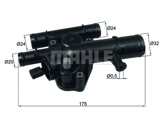 Thermostat, coolant (TI 243 89)