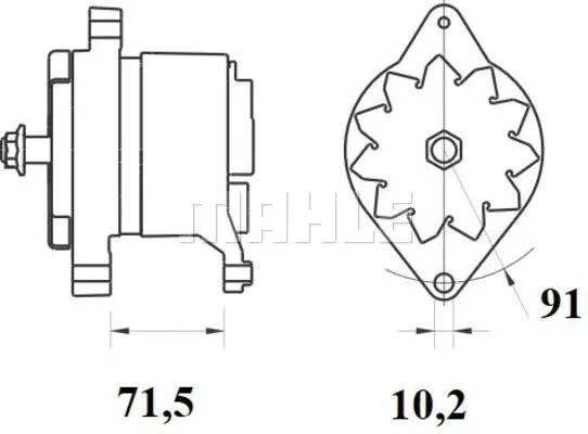 Alternator (MG 821)