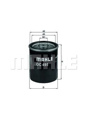 Oil Filter (OC 495)