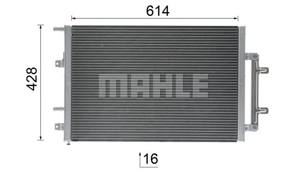 Radiator, engine cooling