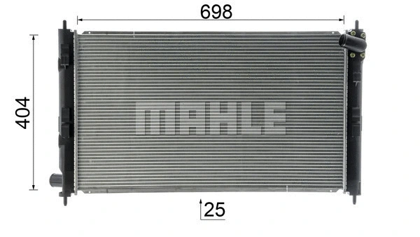 Radiator, engine cooling