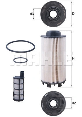 Fuel Filter (KX 403/1KIT)