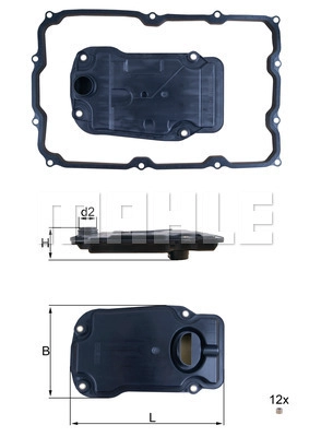 Hydraulic Filter, automatic transmission