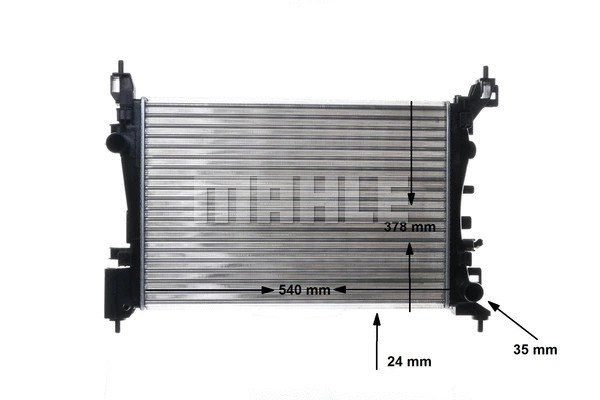 Radiator, engine cooling