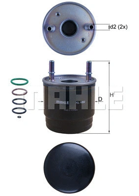Fuel Filter (KL 1002D)