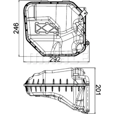Expansion Tank, coolant