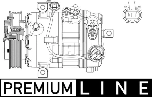 Compressor, air conditioning