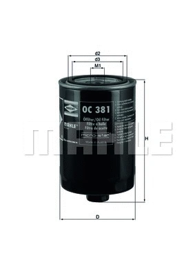 Oil Filter (OC 381)