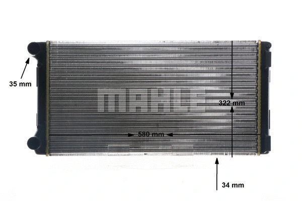 Radiator, engine cooling