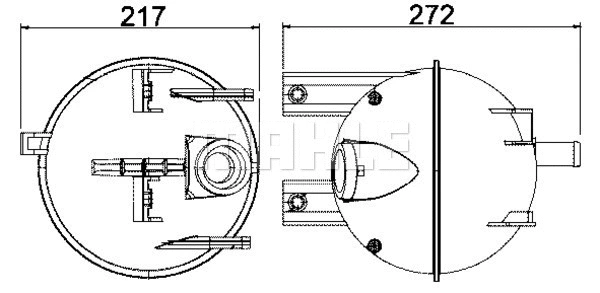 Expansion Tank, coolant (CRT 4 000S)