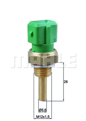 Sensor, coolant temperature