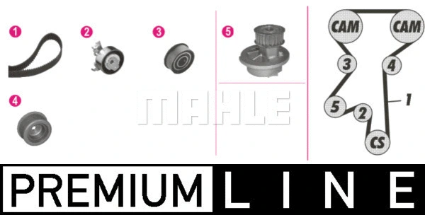Water Pump & Timing Belt Kit