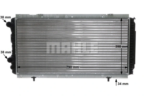 Radiator, engine cooling