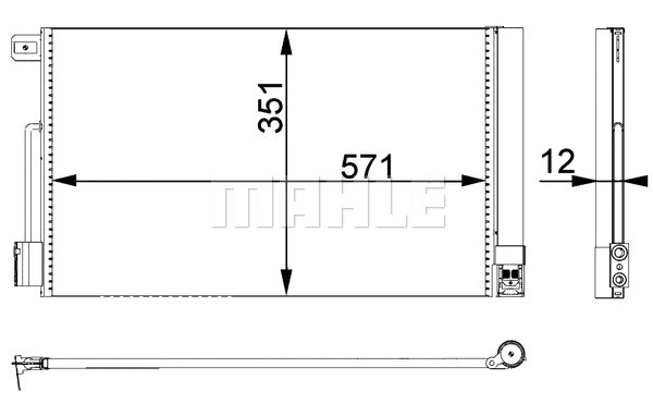 Condenser, air conditioning