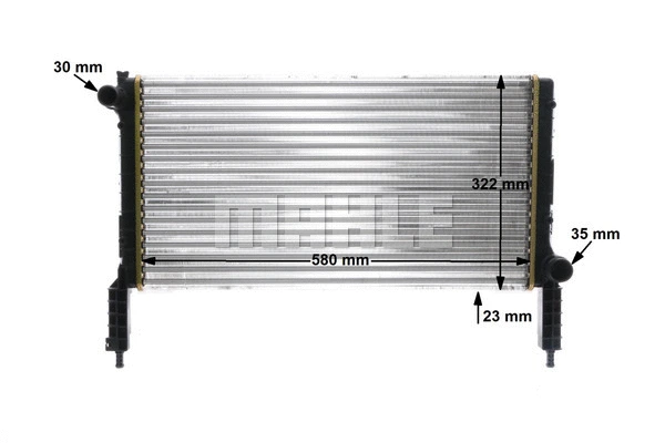 Radiator, engine cooling