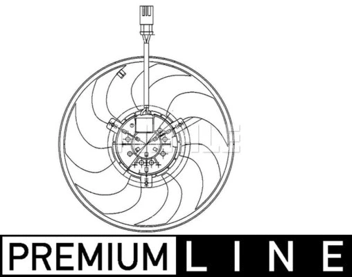 Fan, engine cooling (CFF 28 000P)