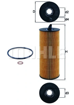 Oil Filter (OX 361/4D)