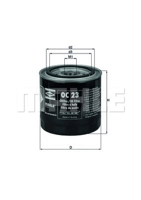 Oil Filter (OC 23)