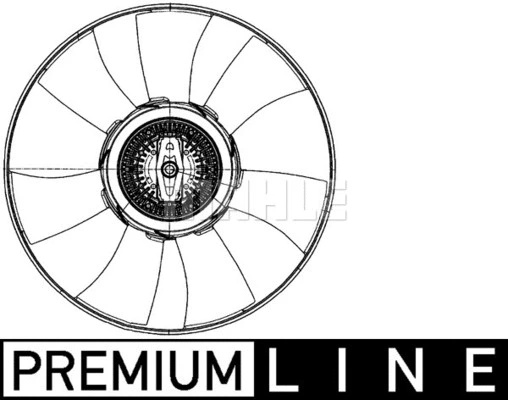 Fan, engine cooling