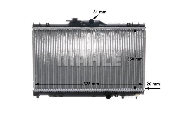 Radiator, engine cooling