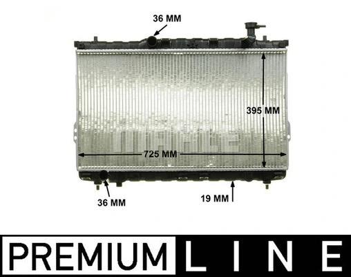 Radiator, engine cooling
