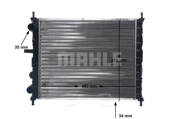 Radiator, engine cooling