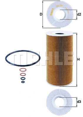 Oil Filter (OX 126D)