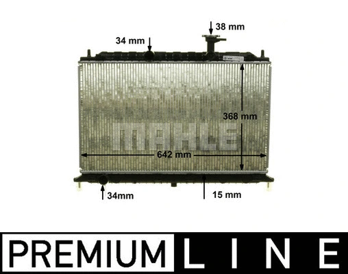 Radiator, engine cooling