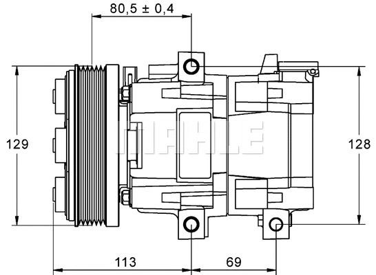 Compressor, air conditioning