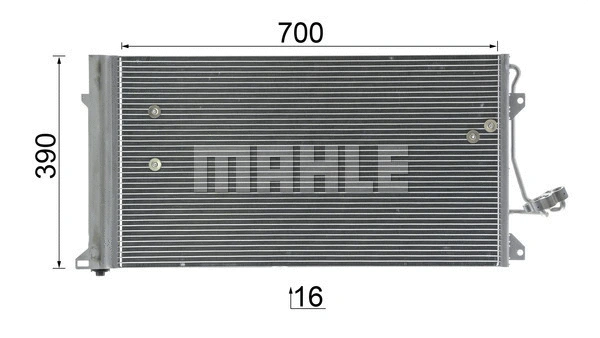 Condenser, air conditioning