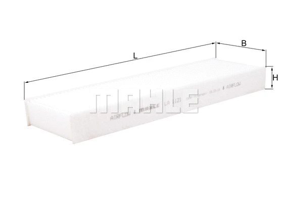 Filter, cabin air (LA 1121)