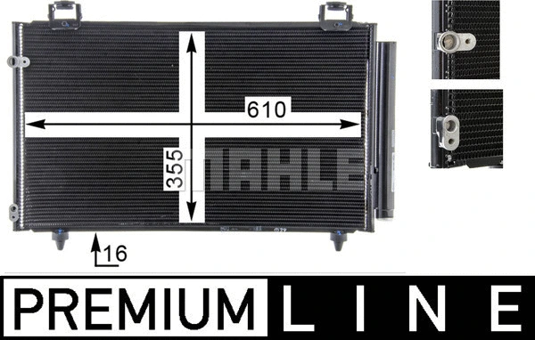 Condenser, air conditioning