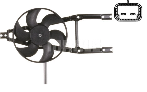 Fan, engine cooling (CFF 321 000S)