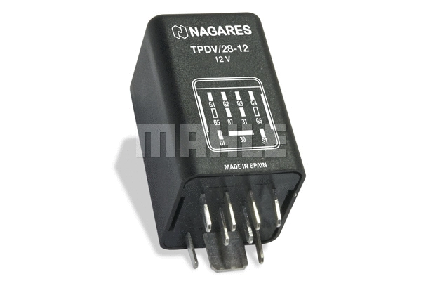 Control Unit, glow time (MHG 37)