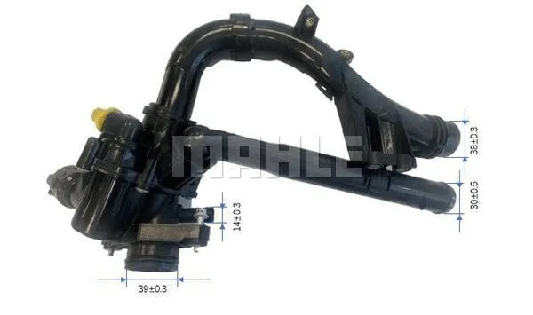 Thermostat, coolant (TM 102 97D)